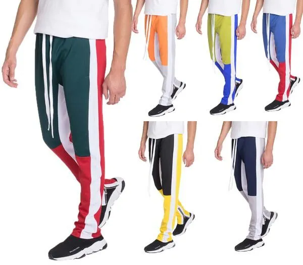 Color Block Track Pants