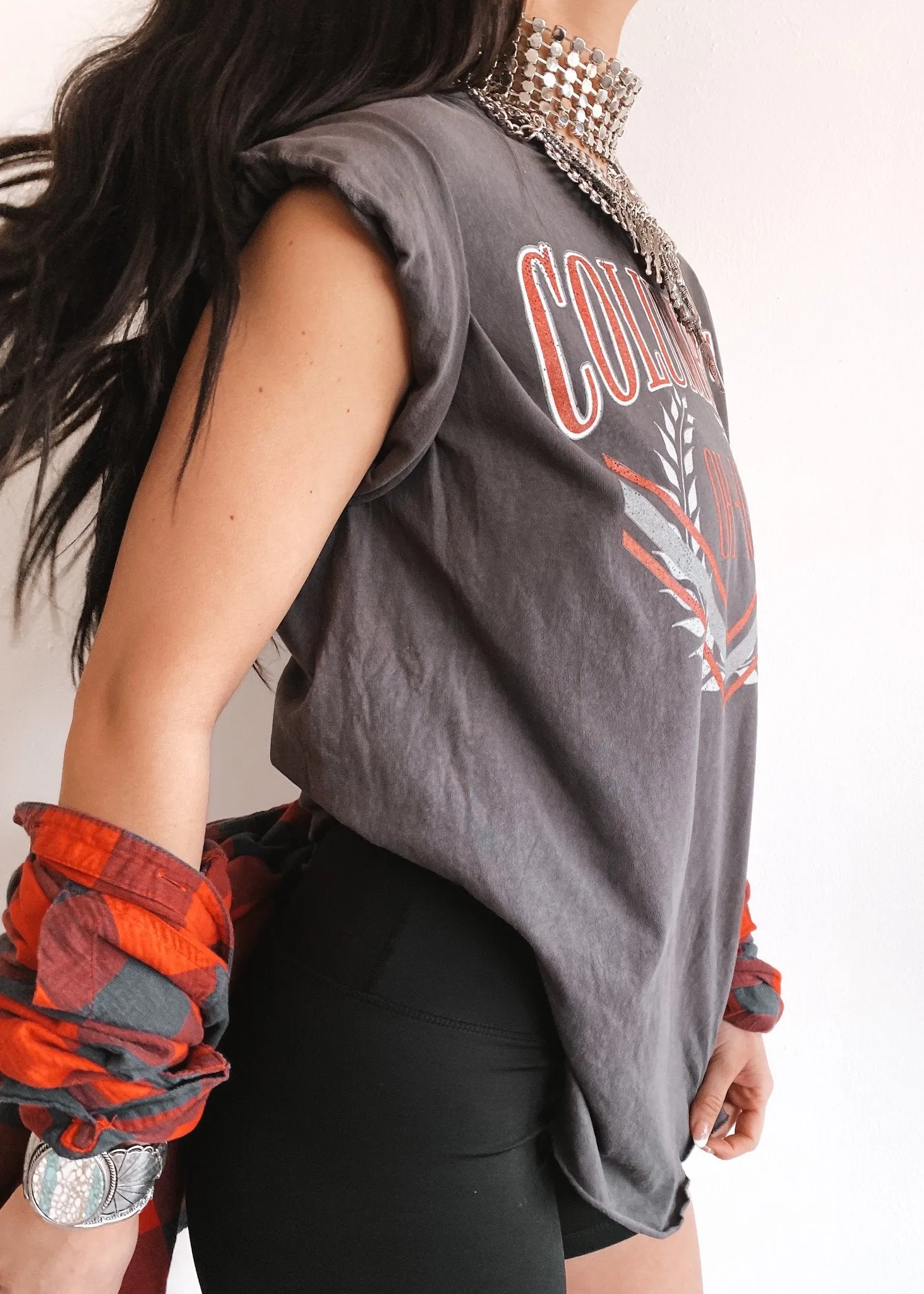 COLUMBUS OH-IO 90's SIDE SLIT TEE