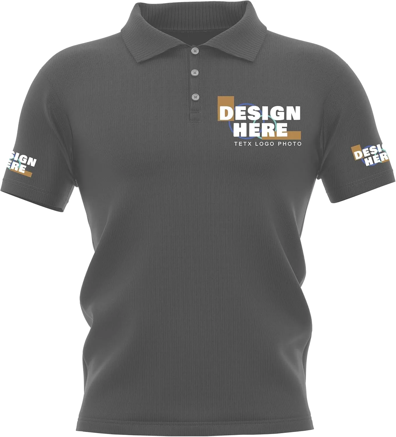 Custom Polo Shirt for Men Customized Golf Shirts Design Your Own Personalized Tee Upf50  Print Embroidered Text Photo Logo