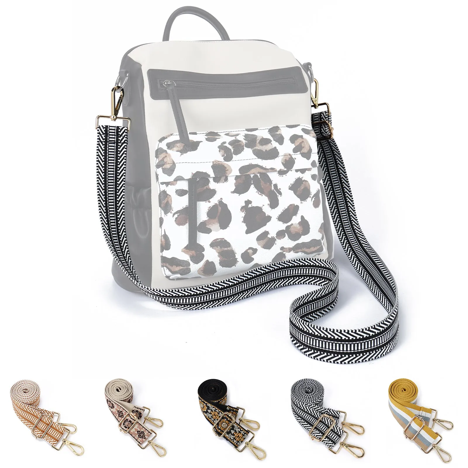 Fashionable and Detachable Wide Shoulder Strap