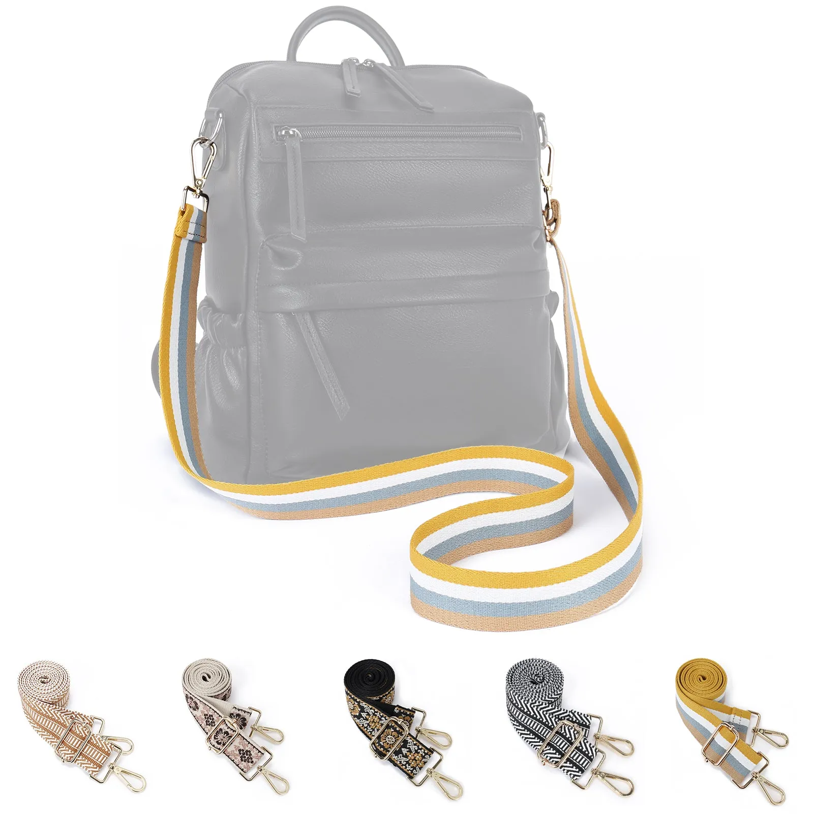 Fashionable and Detachable Wide Shoulder Strap
