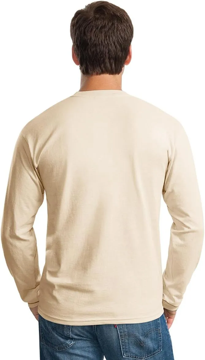 Gildan Adult Ultra Cotton Long Sleeve T-Shirt, Style G2400, Multipack