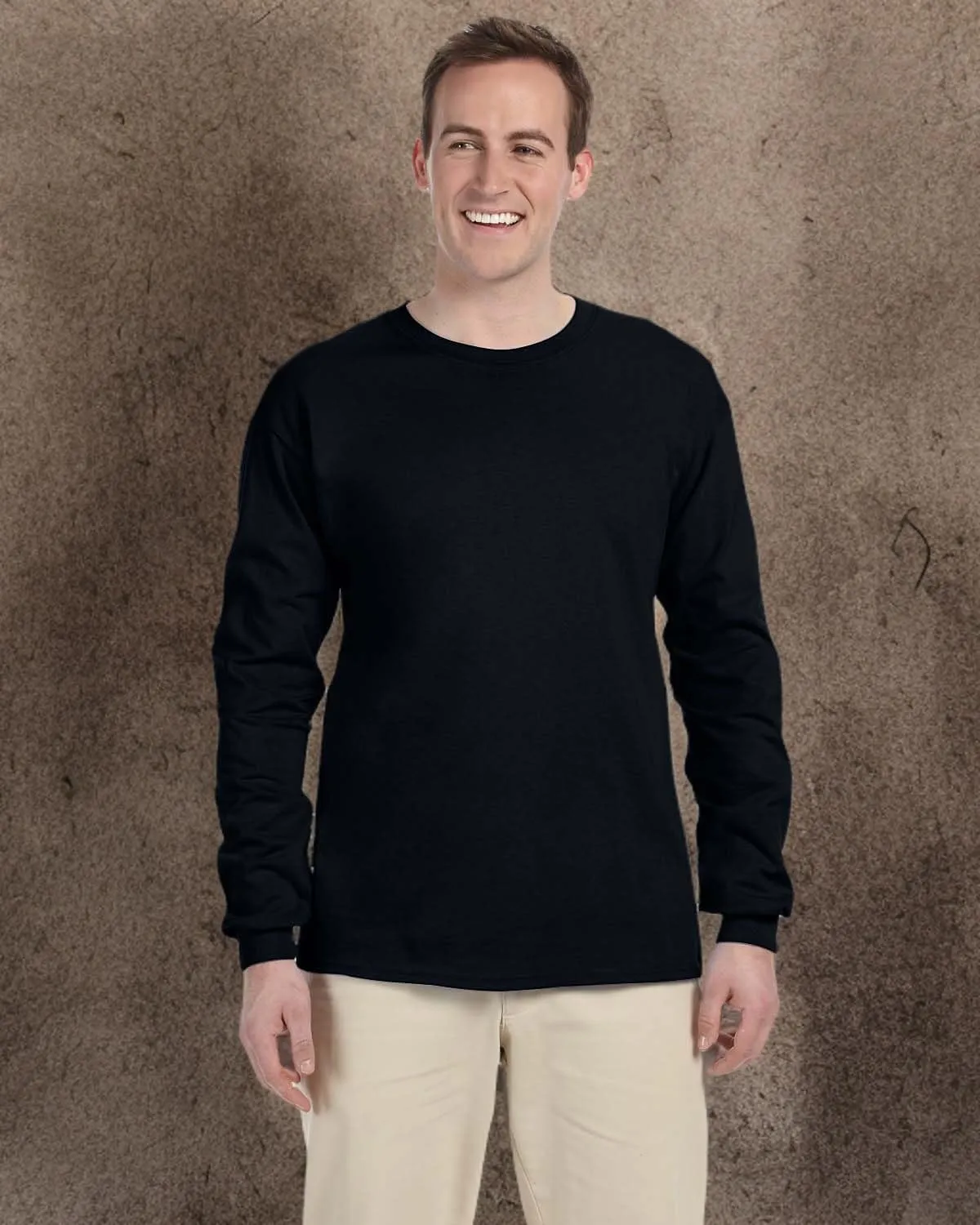 Gildan Adult Ultra Cotton Long Sleeve T-Shirt, Style G2400, Multipack