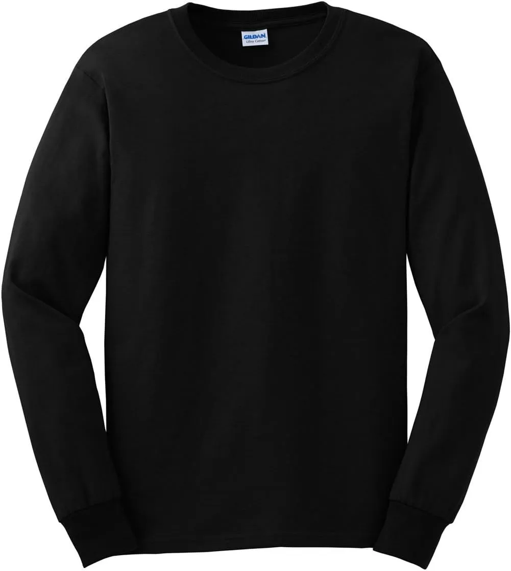 Gildan Adult Ultra Cotton Long Sleeve T-Shirt, Style G2400, Multipack