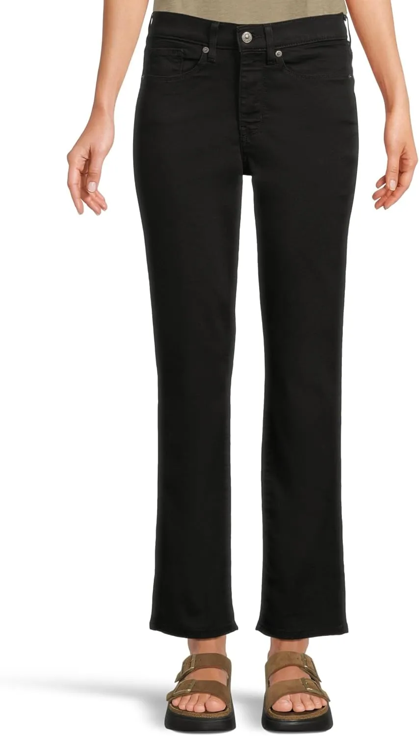 Levi's Women's Classic Straight Jeans Pants, -soft Black (Waterless), 30 (US 10) S