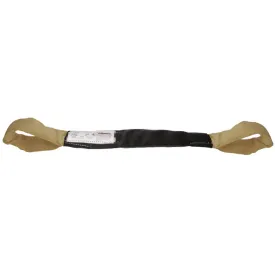 Polyester Round Eye & Eye Lifting Sling - 4' (Tan)