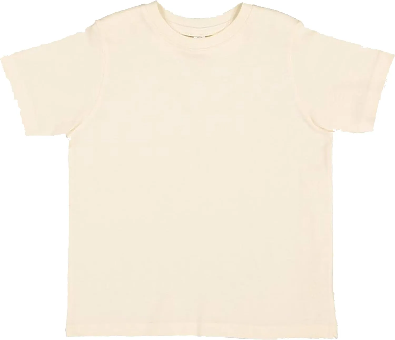 RABBIT SKINS Soft Cotton Toddler T-Shirt Boys Girls | Little Kids Tee| Blank Child Tshirt